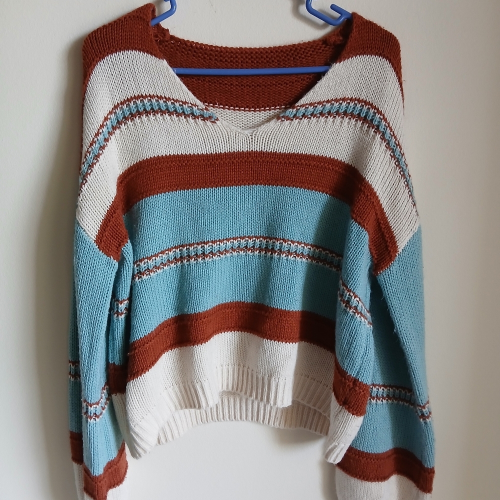 Shein Sweater Size M Cropped Oversized
